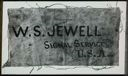 Image of Name Banner: W.S. Jewell, Found by Donald MacMillan